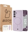 Bizon Soft Case Magnetic Samsung Galaxy S24+ Plus világos lila