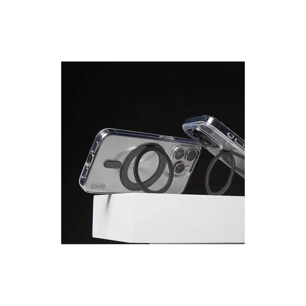 Etui CARE by PanzerGlass Feature Kickstand Case MagSafe Apple iPhone 16 Pro przezroczyste