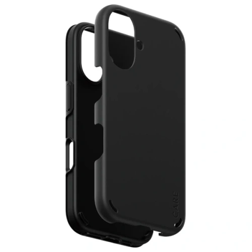 Etui CARE by PanzerGlass Feature Double Defense Case Apple iPhone 16 czarny