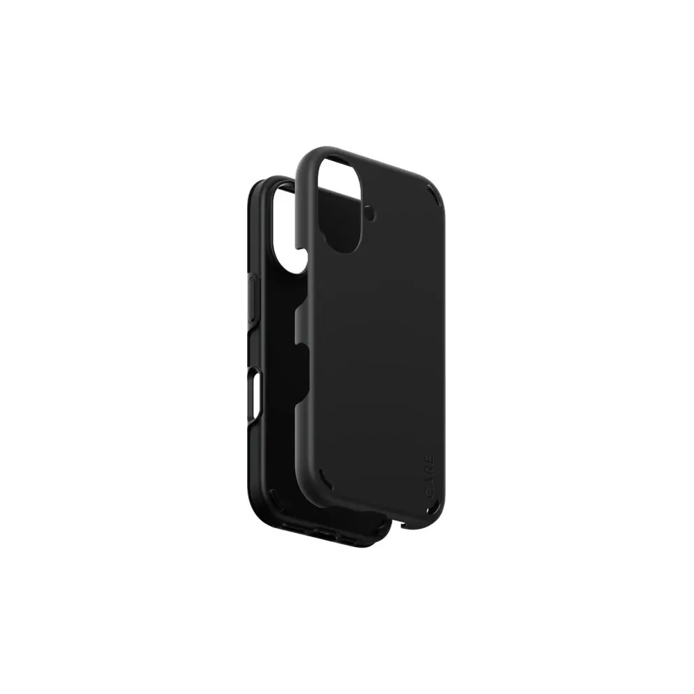 Etui CARE by PanzerGlass Feature Double Defense Case Apple iPhone 16 czarny
