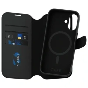 CARE od PanzerGlass Funkce Tango 2v1 Peněženka MagSafe Apple iPhone 16 černá