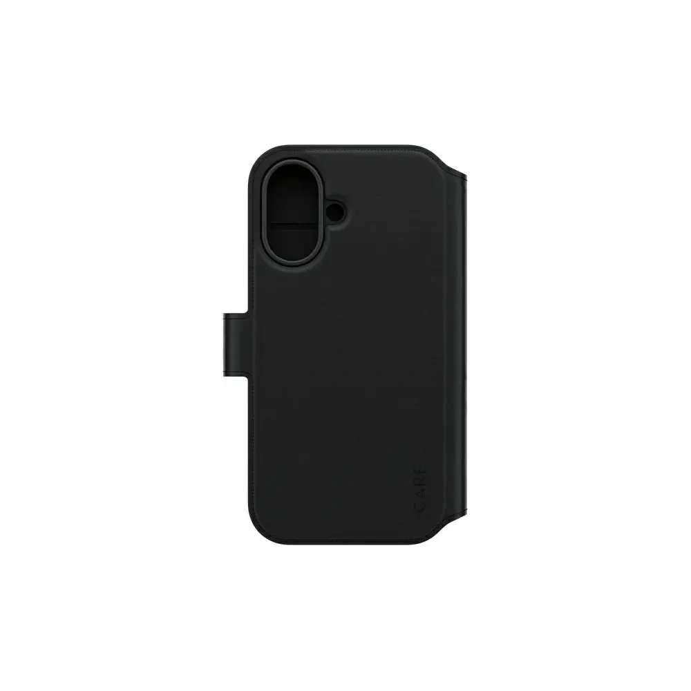 Etui z klapką CARE by PanzerGlass Feature Tango 2in1 Wallet MagSafe Apple iPhone 16 czarny