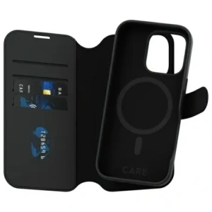 CARE od PanzerGlass Funkce Tango 2v1 Peněženka MagSafe pro Apple iPhone 16 Pro černá