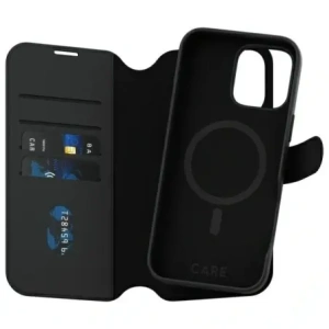 CARE od PanzerGlass Funkce Tango 2v1 Peněženka MagSafe pro Apple iPhone 16 Pro Max černá