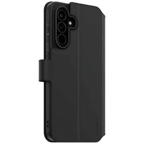 Etui z klapką CARE by PanzerGlass Feature Wallet Kickstand do Samsung Galaxy A56 5G czarny