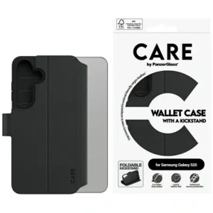 CARE by PanzerGlass Feature Wallet Kickstand Samsung Galaxy S25 black