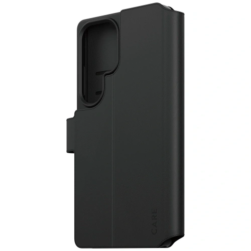 Etui z klapką CARE by PanzerGlass Feature Wallet Kickstand do Samsung Galaxy S25 Ultra czarny