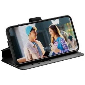 CARE od PanzerGlass Funkční peněženka s stojánkem pro Samsung Galaxy S25+ Plus černá
