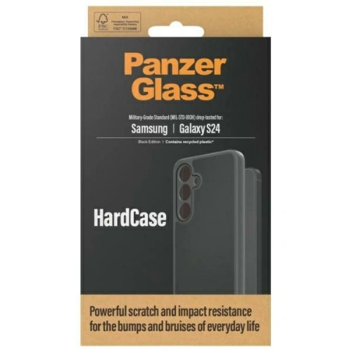 Etui PanzerGlass HardCase Samsung Galaxy S24 Military grade czarny
