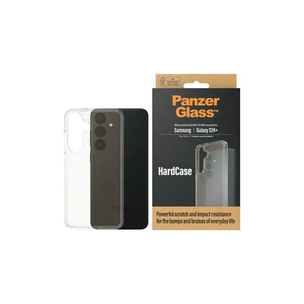 Etui PanzerGlass HardCase Samsung Galaxy S24+ Plus Military grade przezroczysty