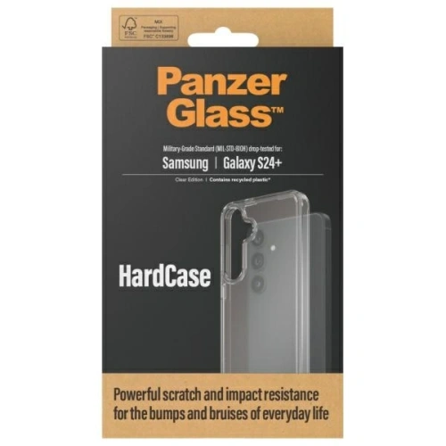 PanzerGlass HardCase Samsung Galaxy S24+ Plus vojenská třída průhledný