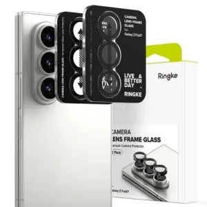 Ringke Camera Frame Protector Samsung Galaxy Z Fold 7 Black [2 PACK]