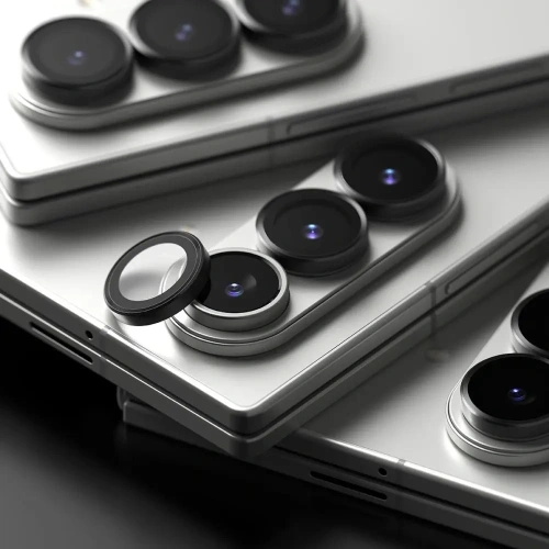Protector Cadru Cameră Ringke Samsung Galaxy Z Fold 7 Negru [2 PACHET]