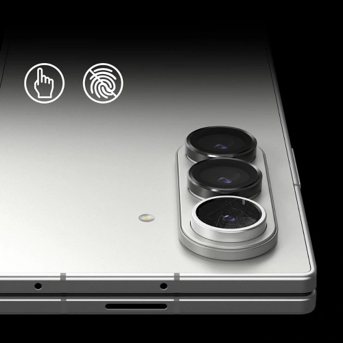 Ringke Kamera Keret Védő Samsung Galaxy Z Fold 7 Fekete [2 CSOMAG]