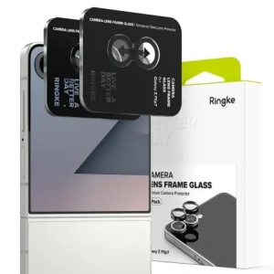 Ringke Camera Frame Protector Samsung Galaxy Z Flip 7 Black [2 PACK]