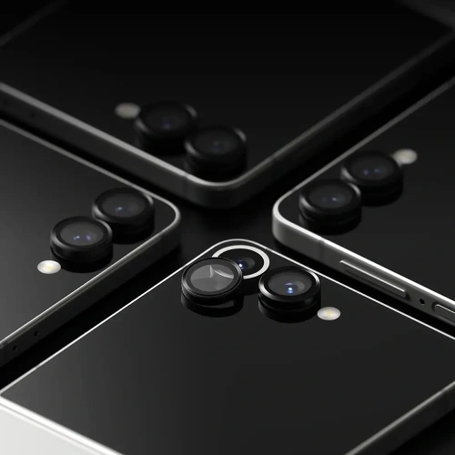 Ringke Kamera Keret Védő Samsung Galaxy Z Flip 7 Fekete [2 CSOMAG]