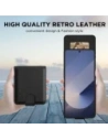 Tech-Protect Wallet Samsung Galaxy Z Flip 7 Černá