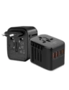 Tech-Protect TA200 cestovní adaptér EU / UK / US / AU 2xUSB-A, 2xUSB-C černý