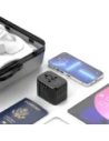Tech-Protect TA200 cestovní adaptér EU / UK / US / AU 2xUSB-A, 2xUSB-C černý