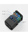 Tech-Protect TA200 cestovní adaptér EU / UK / US / AU 2xUSB-A, 2xUSB-C černý