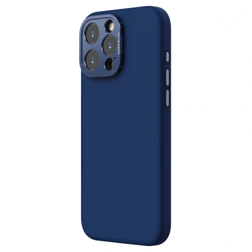 Husa magnetică Nillkin LensWing Prop pentru Apple iPhone 16 Pro Max Albastră