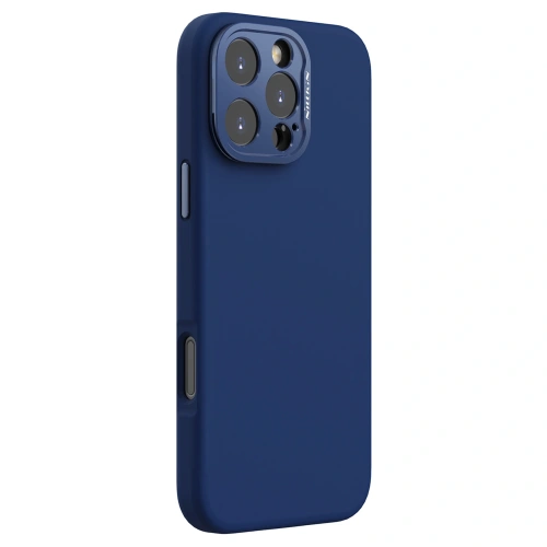 Husa magnetică Nillkin LensWing Prop pentru Apple iPhone 16 Pro Max Albastră