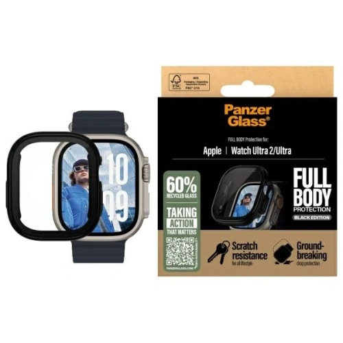PanzerGlass Snappie Full Body Apple Watch Ultra 2 černý