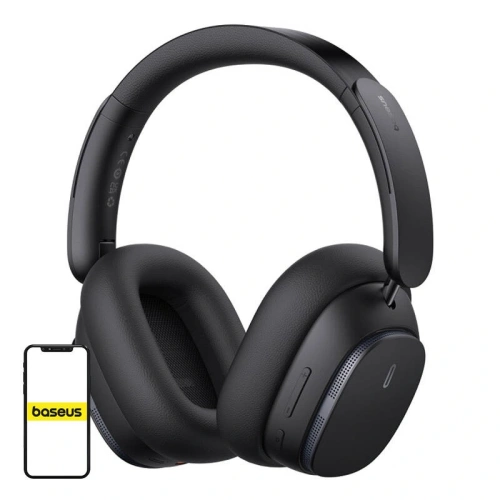 Baseus Bowie H1 PRO Wireless Over-Ear Kopfhörer Bluetooth 5.3 (schwarz)