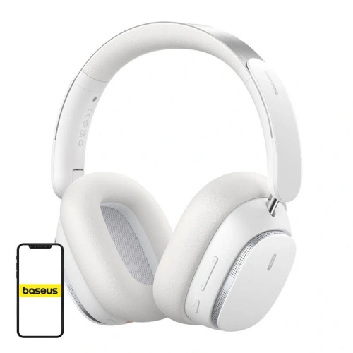 Baseus Bowie H1 PRO Drahtlose Over-Ear Kopfhörer Bluetooth 5.3 (weiß)