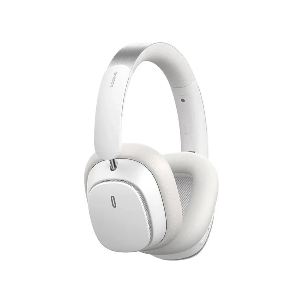 Bezprzewodowe słuchawki nauszne Baseus Bowie H1 PRO Bluetooth 5.3 (białe)