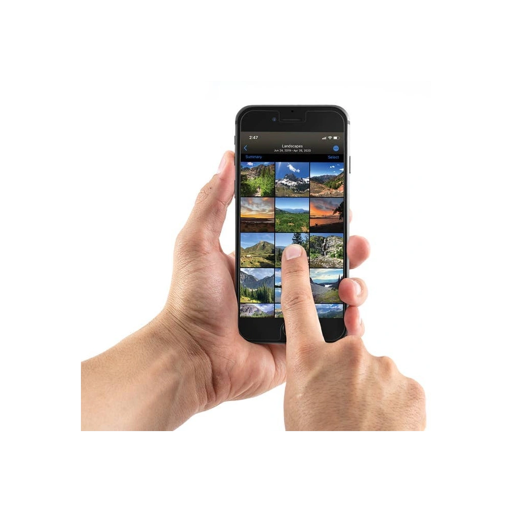 Szkło antybakteryjne oraz Eyesafe® ZAGG InvisibleShield Glass Elite Vision Guard+ Apple iPhone SE 2022/SE 2020/8/7