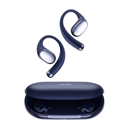 QCY Crossky R70 Bluetooth 6.0 Bezdrátová klipsová sluchátka (modrá)