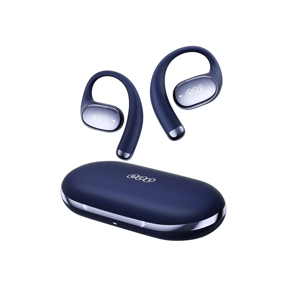 Bezprzewodowe słuchawki Clip-on QCY Crossky R70 Bluetooth 6.0 (niebieskie)