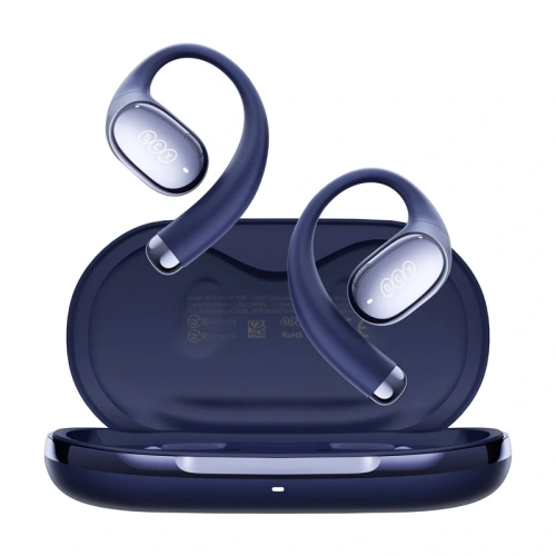QCY Crossky R70 Bluetooth 6.0 Bezdrátová klipsová sluchátka (modrá)