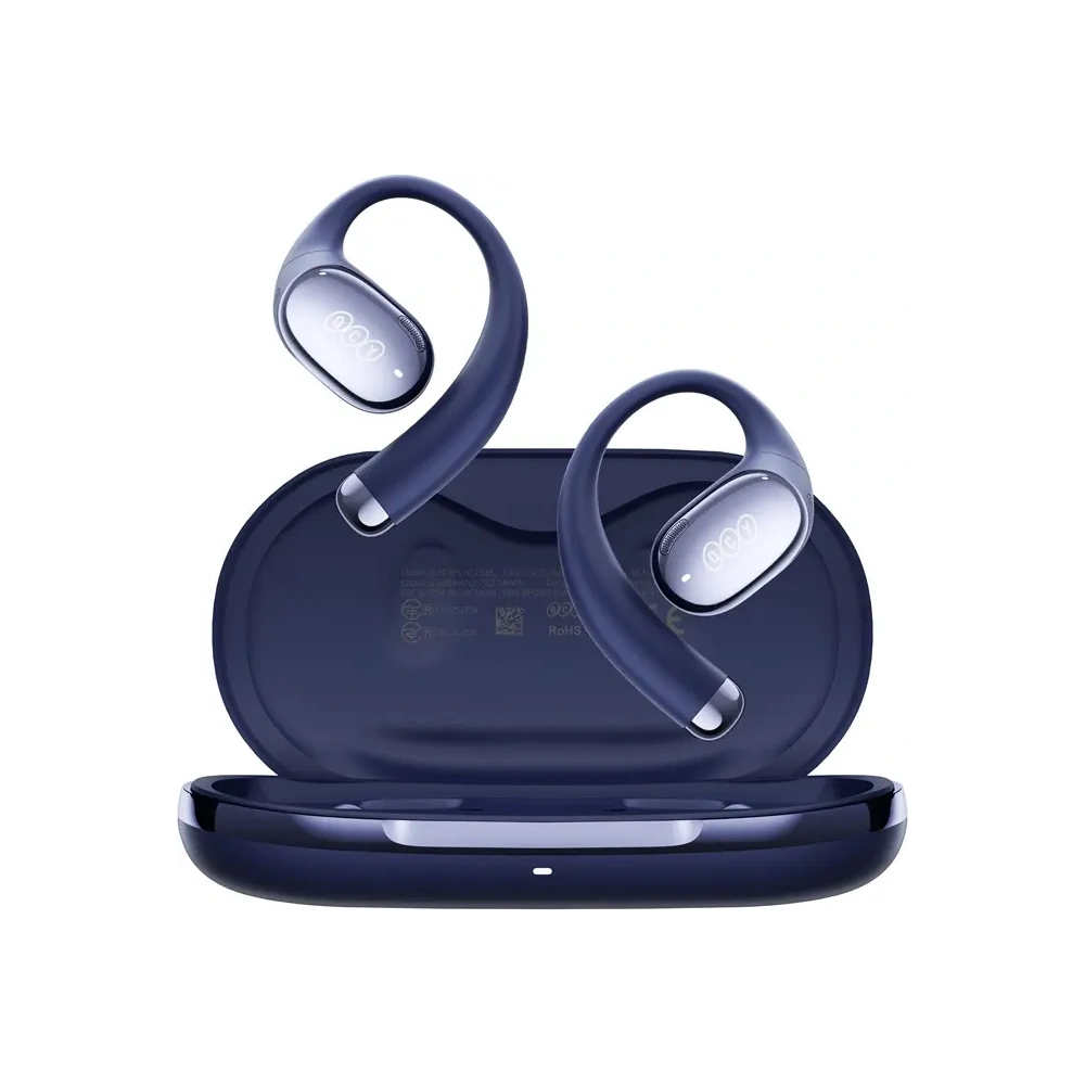 Bezprzewodowe słuchawki Clip-on QCY Crossky R70 Bluetooth 6.0 (niebieskie)