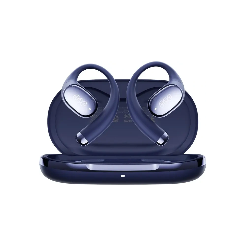 Bezprzewodowe słuchawki Clip-on QCY Crossky R70 Bluetooth 6.0 (niebieskie)