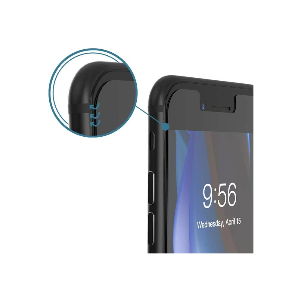 Szkło antybakteryjne oraz Eyesafe® ZAGG InvisibleShield Glass Elite Vision Guard+ Apple iPhone SE 2022/SE 2020/8/7