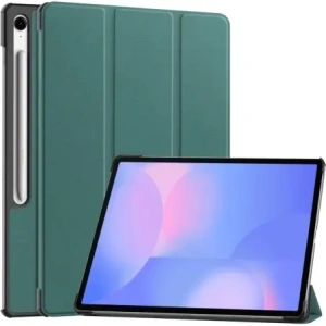 Bizon Case Tab Croc Samsung Galaxy Tab S10 FE+ Plus dark green