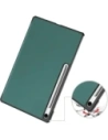 Bizon Case Tab Croc Samsung Galaxy Tab S10 FE+ Plus tmavě zelená