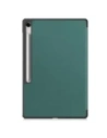 Bizon Case Tab Croc Samsung Galaxy Tab S10 FE+ Plus tmavě zelená