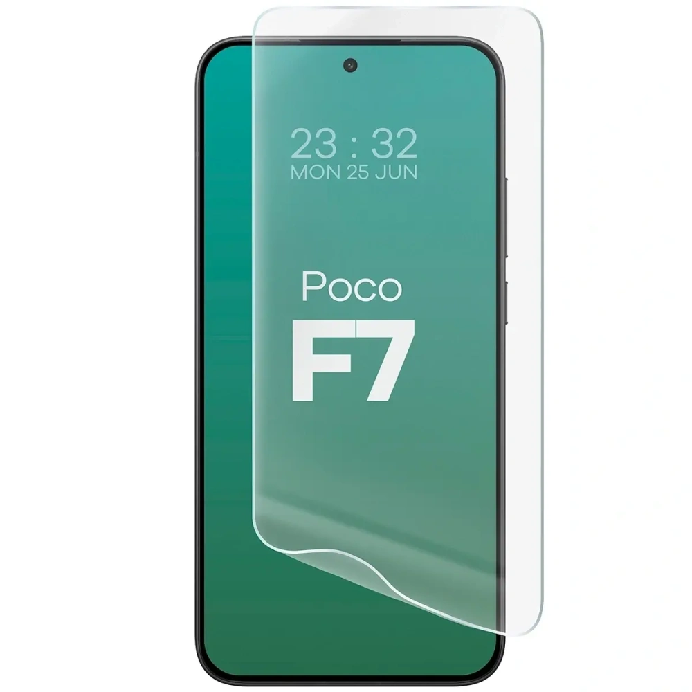 Folia hydrożelowa na ekran Bizon Glass Hydrogel Front do Xiaomi POCO F7 [2 PACK]