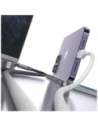 Cablu USB-C / Lightning USAMS Bicolor Series SJ757 PD 30W 1.2m negru-alb