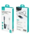 USAMS Bicolor Series SJ757 PD 30W USB-C / Lightning kabel 1,2 m černobílý