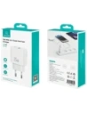 Ładowarka sieciowa USAMS CC315 T65 25W USB-A, USB-C Fast Charging biały