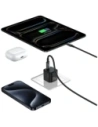 USAMS JO Series CC260 20W USB-C nástěnná nabíječka + 1m USB-C / Lightning kabel bílý