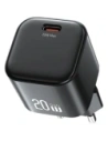 USAMS JO Series CC260 20W USB-C Nástěnný nabíječ + 1m USB-C na USB-C kabel Bílý