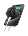 USAMS JO Series CC260 20W USB-C Nástěnný nabíječ + 1m USB-C na USB-C kabel Bílý