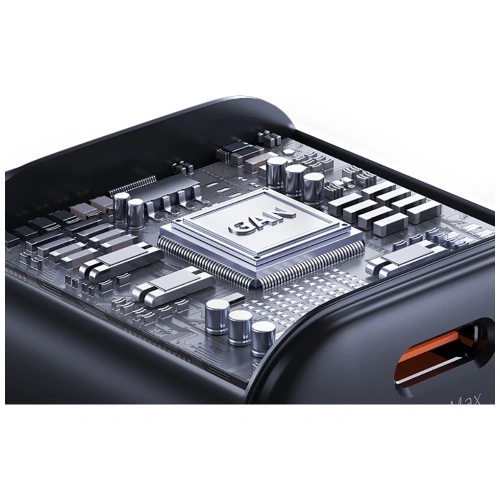 USAMS JO Series CC260 20W USB-C Fali Töltő + 1m USB-C to USB-C Kábel Fehér
