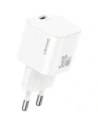 USAMS JO Series CC262 30W USB-C Nástěnný nabíječ + 1m USB-C / Lightning kabel Bílý