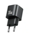 USAMS JO Series CC262 30W USB-C Nástěnný nabíječ + 1m USB-C / Lightning kabel Bílý